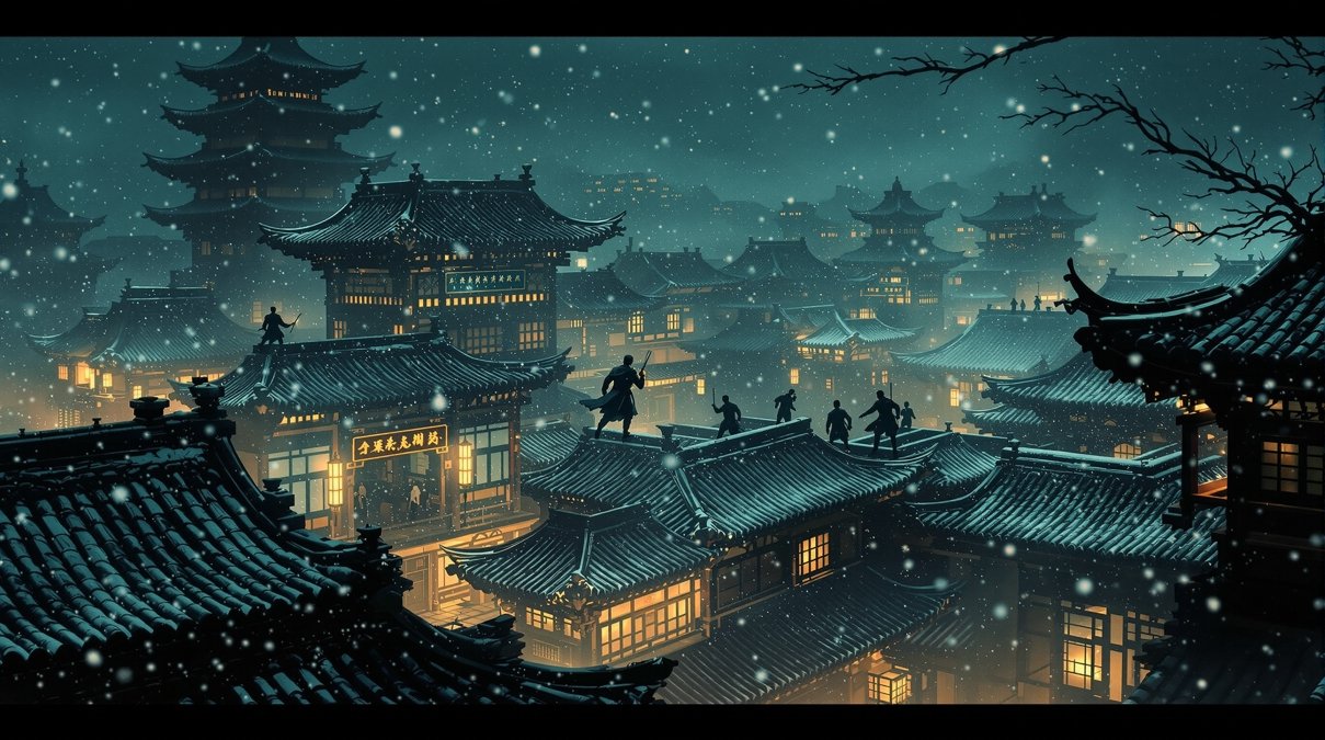 《绣春刀》剧照背景